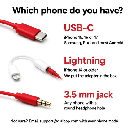 Retro Phone Handset